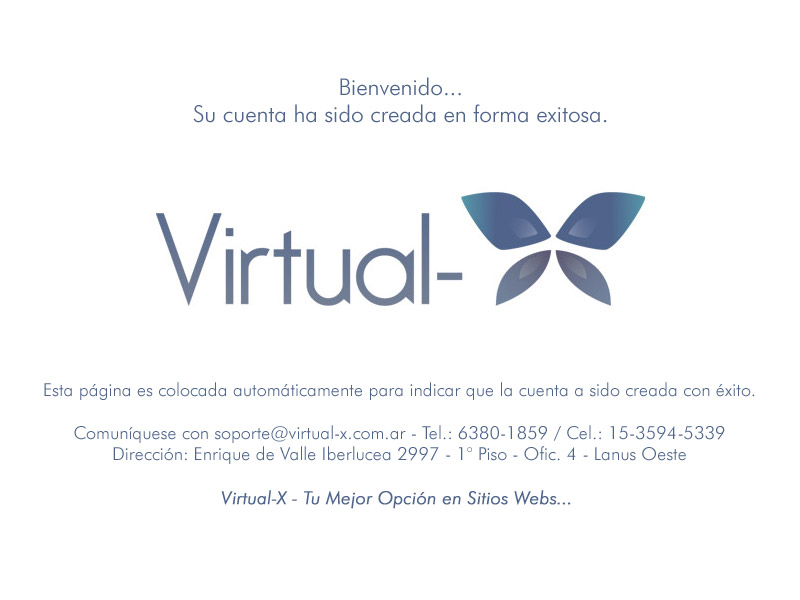 Diseño web Virtual-X